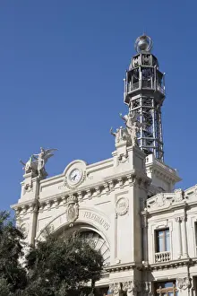 Post Office Prints: Central post office (Palaccio de Correos y Telegrafos) building