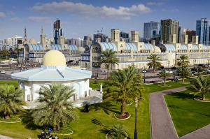Souks Prints: Central Souq (Blue Souq) (Souq al-Markazi), Sharjah, United Arab Emirates, Middle East
