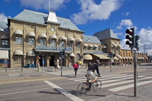 Central Station Prints: Central Station, Drottningtorget, Gothenburg, Sweden, Scandinavia, Europe
