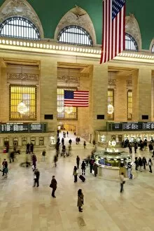 Images Dated 18th October 2009: Central Station Hall, Grand Central Station, Manhattan, New York City, New York
