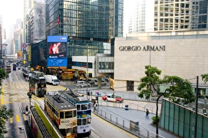 Images Dated 9th November 2007: Central street scene in 2007, Hong Kong, China, Asia