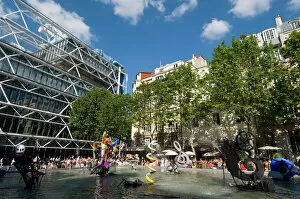 Centre Georges Pompidou, Beaubourg, Paris, France, Europe