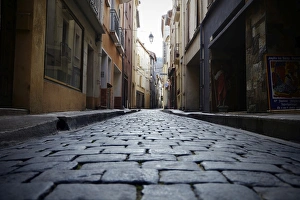 Surface Level Prints: Ceret, Languedoc-Roussillon, France, Europe