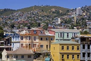 Images Dated 9th December 2009: Cerro Concepcion, UNESCO World Heritage Site, Valparaiso, Chile, South America