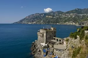 Images Dated 28th September 2008: Cetara fort, Amalfi Coast, UNESCO World Heritage Site, Campania, Italy, Europe