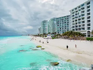 Dunes Prints: Chacmool Beach, Cancun, Quintana Roo State, Mexico