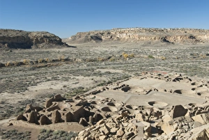 Chaco Culture National Historical Park, UNESCO World Heritage Site, New Mexico, United States of America, North America