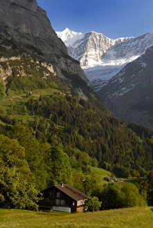 Bern Prints: Chalets and mountains