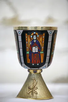 Images Dated 28th February 2000: Chalice, Pontigny, Yonne, France, Europe