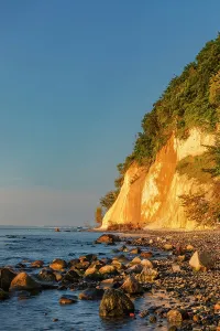 Chalk cliffs, Jasmund National Park, Sassnitz, Rügen Island, Mecklenburg-Western Pomerania, Germany