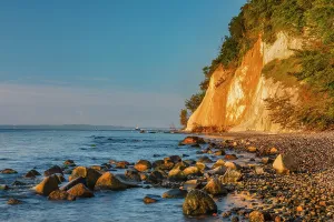 Chalk cliffs, Jasmund National Park, Sassnitz, Rügen Island, Mecklenburg-Western Pomerania, Germany