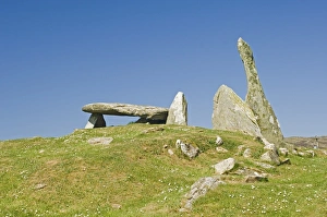 A chambered cairn