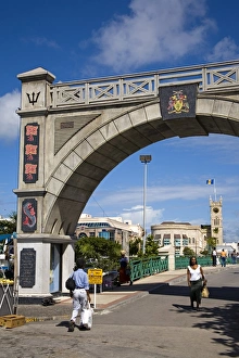 Chamberlain Bridge, Bridgetown, Barbados, West Indies, Caribbean, Central America