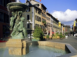 Town House Prints: Chambery, Rhone Alps, France, Europe