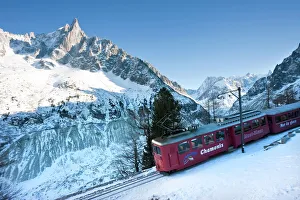 Images Dated 9th January 2009: Chamonix, Chamonix-Mont-Blanc, Haute Savoie, French Alps, France, Europe