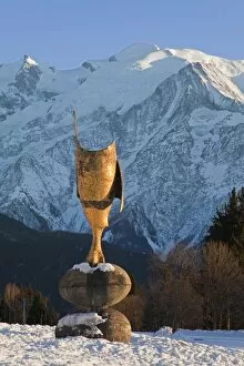 Images Dated 12th January 2009: Chamonix-Mont-Blanc, Chamonix, Haute Savoie, French Alps, France, Europe