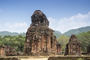 Meteorological Prints: Champa temple, My Son, UNESCO World Heritage Site, near Danang, Vietnam, Indochina
