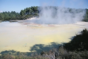 Thermal Prints: Champagne lakes