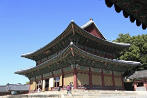 Images Dated 7th October 2009: Changdeokgung Palace (Palace of Illustrious Virtue), UNESCO World Heritage Site, Seoul, South Korea