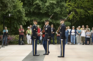 Soldiers Prints: Changing the guards ceremony at the Tomb of the Unknown Soldier