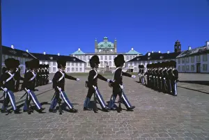 Rifle Prints: Changing the guards, Royal Palace, Fredericksburg Frederiksborg Slot), Denmark
