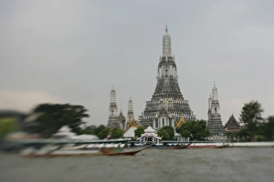 Wat Arun Prints: Chao Phraya River and Temple Wat Arun