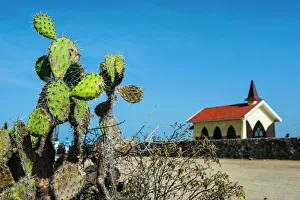 Chapel Prints: Chapel of Alto Vista, Aruba, ABC Islands, Netherland Antilles, Caribbean, Central America