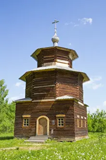 Architectural Feature Prints: Chapel built in the 18th century, Museum of Wooden Architecture, Kostroma, Kostroma