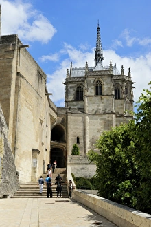 Amboise Prints: Chapel, Chateau d Amboise, Amboise