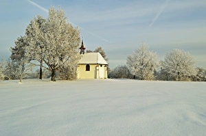 Schwarzwald Baar Prints: Chapel, near Villingen-Schwenningen, Schwarzwald-Baar, Baden-Wurttemberg, Germany, Europe