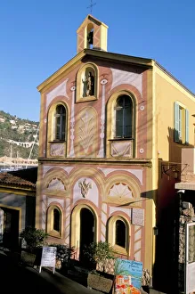 Images Dated 26th April 2005: Chapelle St. Pierre (St. Peters chapel), by Jean Cocteau, Villefranche sur Mer