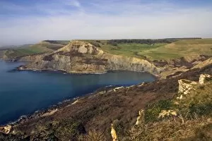 Images Dated 16th March 2009: Chapmans Pool, Dorset Coast, England, United Kingdom, Europe