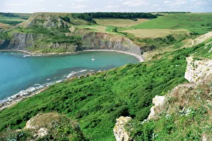 Chapmans Pool, Isle of Purbeck, Dorset, England, United Kingdom, Europe