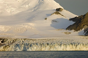 Livingston Island Prints: Charity Glacier, False Bay, Livingston Island, South Shetland Islands, Antarctica