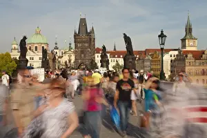 Charles Bridge, Prague, UNESCO World Heritage Site, Czech Republic, Europe
