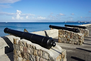 Protecting Prints: Charlestown, Nevis, St. Kitts and Nevis, Leeward Islands, West Indies, Caribbean
