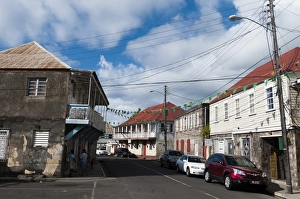 Nevis Prints: Charlestown, Nevis, West Indies, Caribbean, Central America