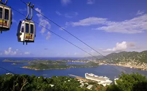 Charlotte Amalie (Tramway), capital of United States Virgin Islands, West Indies