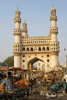 Shop Collection: Charminar, Hyderabad, Andhra Pradesh state, India, Asia