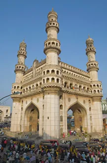 Images Dated 18th December 2007: Charminar, Hyderabad, Andhra Pradesh state, India, Asia