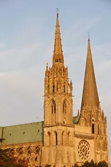 Images Dated 19th September 2009: Chartres cathedral, UNESCO World Heritage Site, Eure-et-Loir, France, Europe