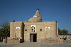 Uzbekistan Prints: Chashmai Ayub Mausoleum, Bukhara, Uzbekistan, Central Asia, Asia