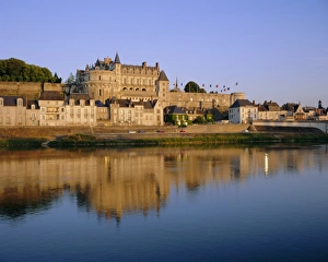 Loire Prints: Chateau Amboise, Loire Valley, Centre, France, Europe