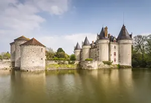 Chateau de Bourg-Archambault in central France which dates from the 15th century