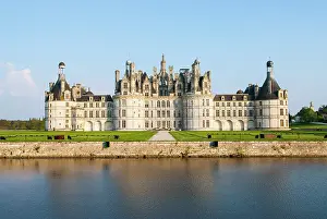 Wanderlust Prints: Chateau de Chambord, Loir-et-Cher department, Centre-Val de Loire region, France, Europe