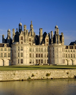 Chateau Prints: Chateau Chambord, Loire Valley, Centre, France, Europe