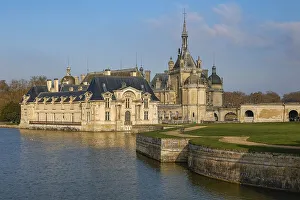 Chantilly Prints: Chateau de Chantilly (Chantilly Castle), Conde Museum, Chantilly, Oise, France, Europe