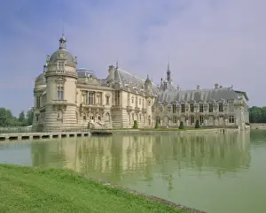 Chateau Prints: Chateau de Chantilly, Chantilly, Oise, France, Europe