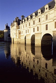 Chateau of Chenonceau, Indre et Loire, Pays de Loire, Loire Valley, France, Europe