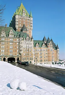 Quebec Prints: Chateau Frontenac, City of Quebec, province of Quebec, Canada, North America